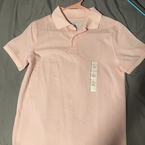 Kids Pink Polo Shirt